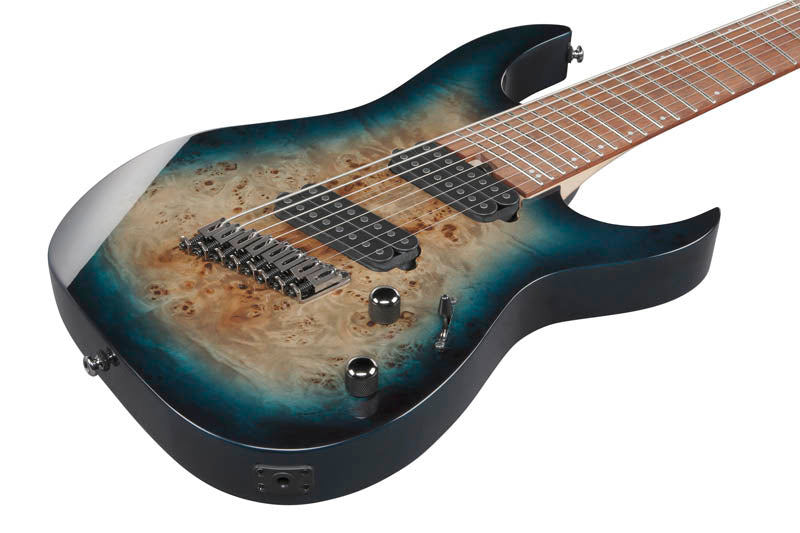Ibanez RGMS8PB CBS Guitarra Eléctrica 8 Cuerdas Cosmic Blue Starburst 6