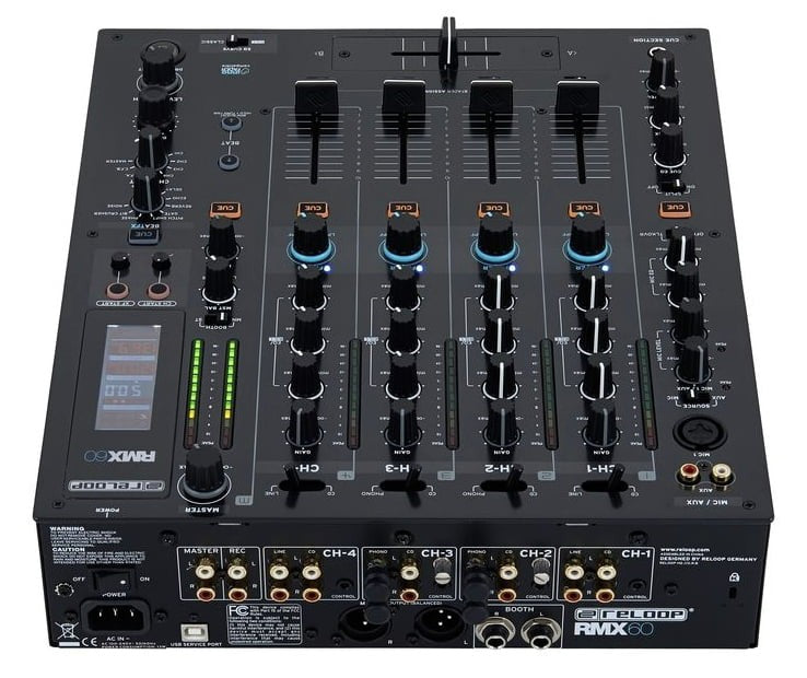 Reloop RMX60 Digital Mesa de Mezclas DJ 5