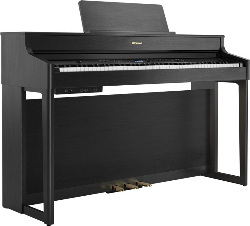 Roland HP702 CH Piano Digital Charcoal Black 1