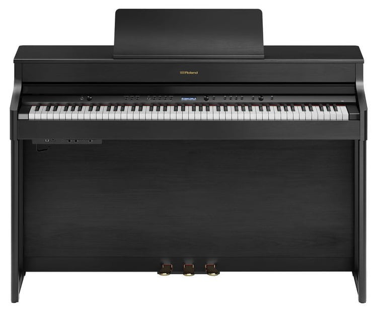 Roland HP702 CH Piano Digital Charcoal Black 2