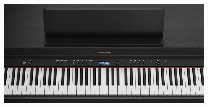 Roland HP702 CH Piano Digital Charcoal Black 9