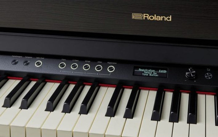 Roland HP702 CH Piano Digital Charcoal Black 12