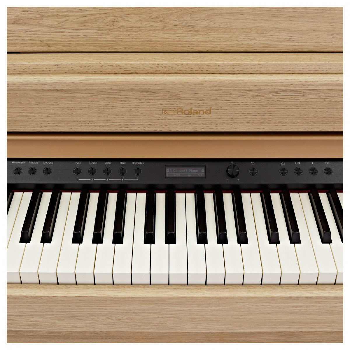 Roland HP702 LA Piano Digital Light Oak 7