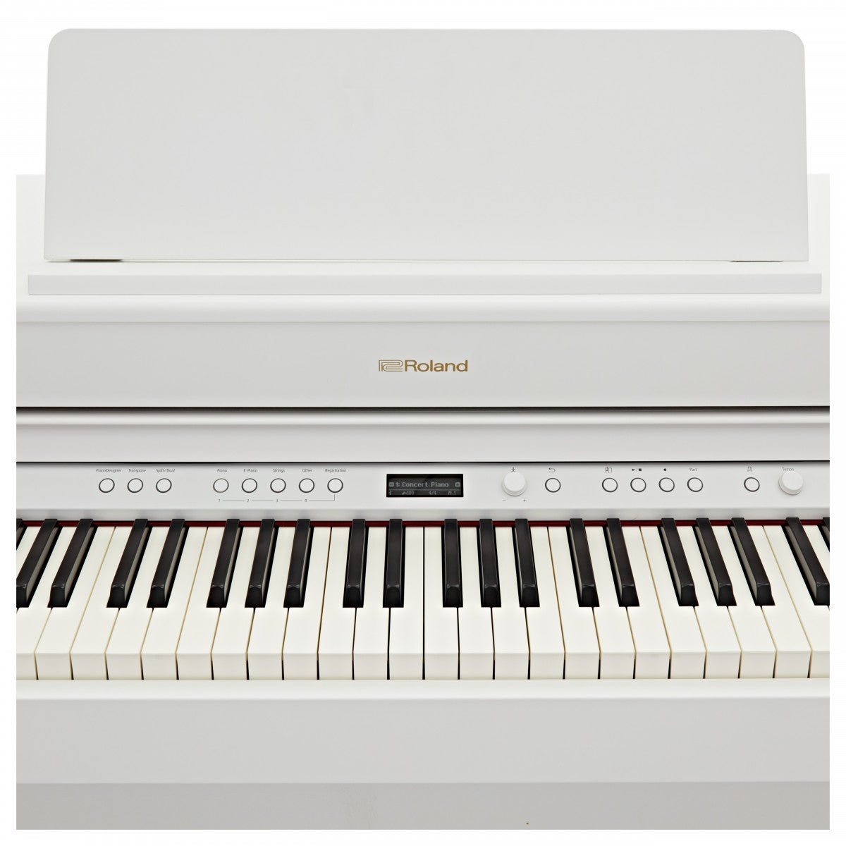 Roland HP702 WH Piano Digital Blanco 6