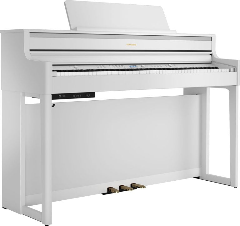 Roland HP704 WH Piano Digital Blanco 1