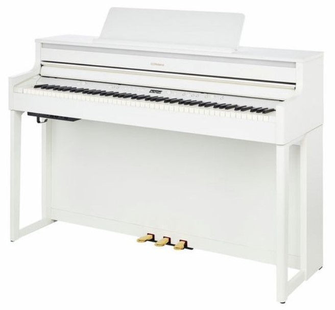 Roland HP704 WH Piano Digital Blanco 4