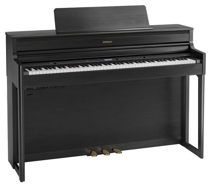 Roland HP704 CH Piano Digital Charcoal Black 2