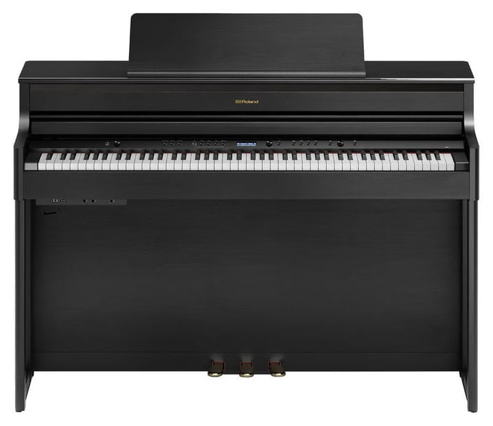 Roland HP704 CH Piano Digital Charcoal Black 3