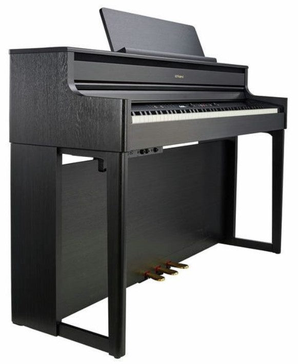 Roland HP704 CH Piano Digital Charcoal Black 7