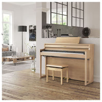 Roland HP704 LA Piano Digital Light Oak 5