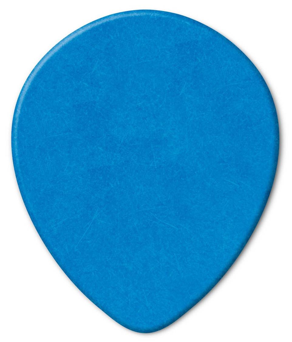 Dunlop 413R100 Tortex Teardrop S Púa 1mm Azul. Unidad 3