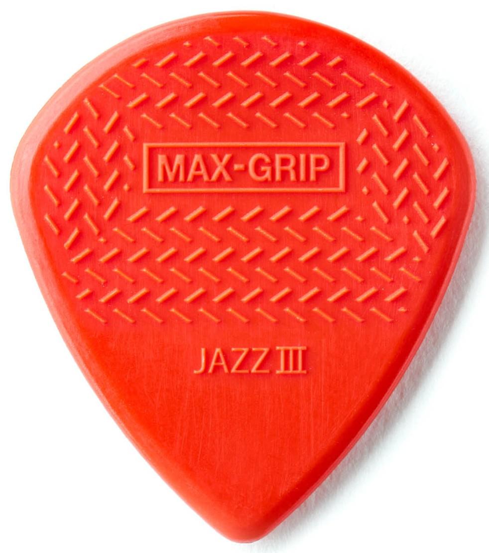 Dunlop 471P3N Nylon Jazz Pack 6 Púas 1.38mm Rojas 2