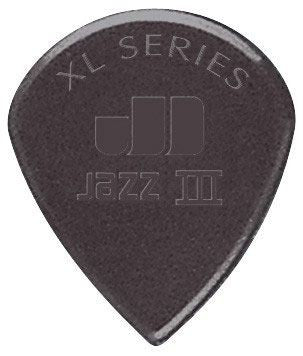 Dunlop 47RXLS138 Nylon Jazz III XL Sharp Negra Púa 1.38mm. Unidad 1