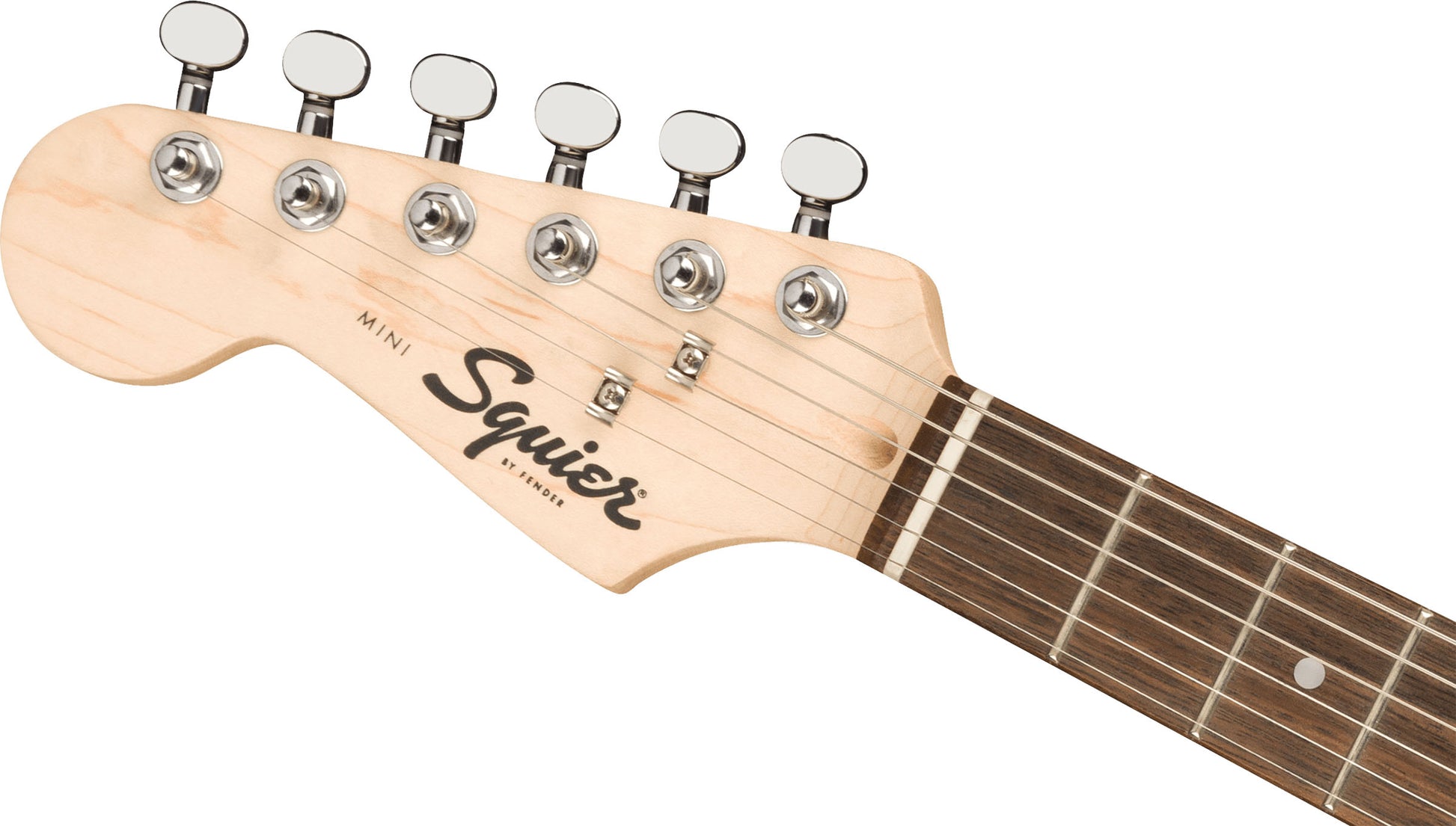 Squier Mini Stratocaster LH IL Guitarra Eléctrica para Zurdos Negra 5