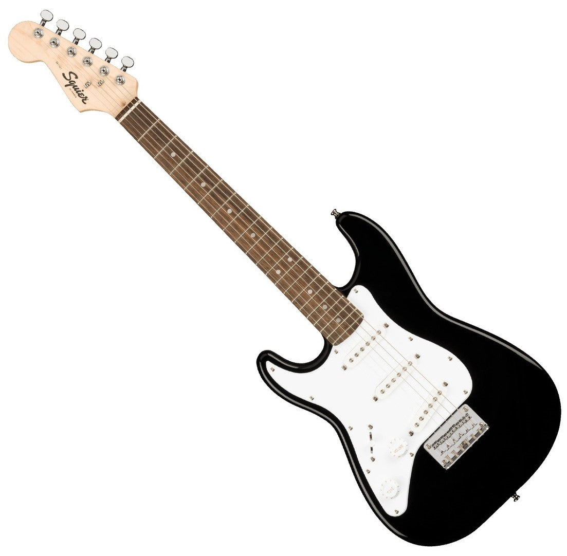 Squier Mini Stratocaster LH IL Guitarra Eléctrica para Zurdos Negra 7