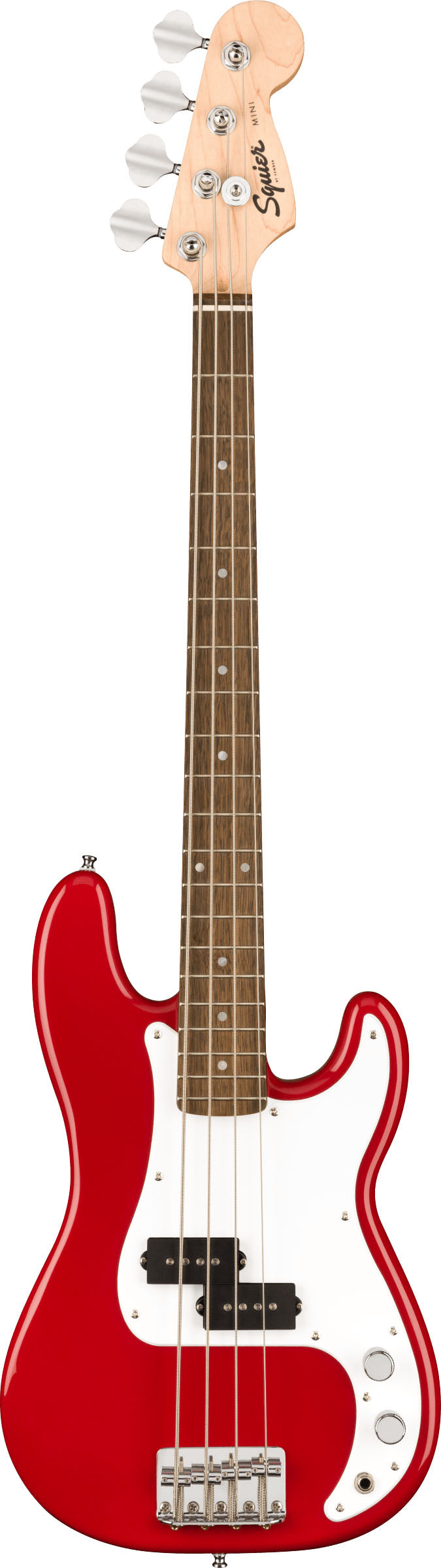 Squier Mini Precision Bass IL Bajo Eléctrico Dakota Red 1