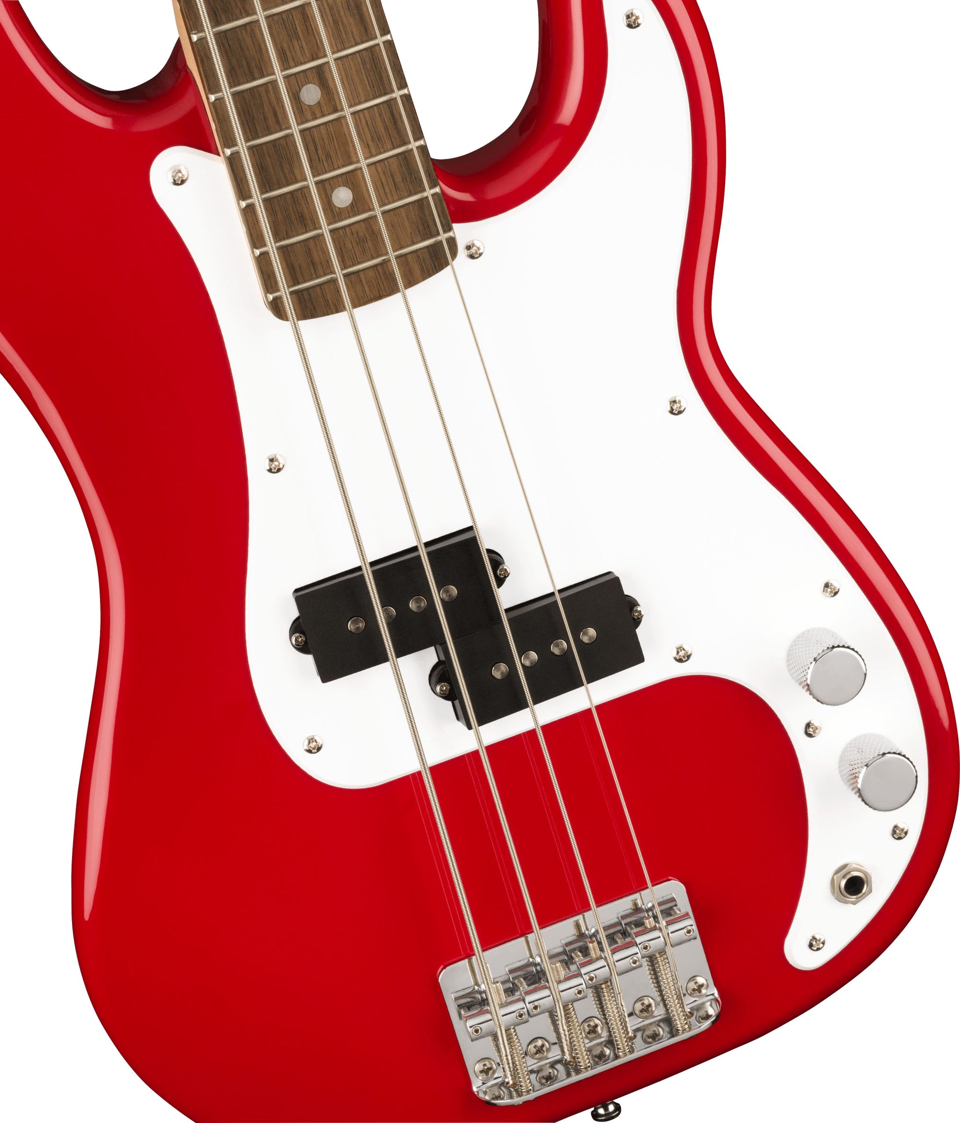 Squier Mini Precision Bass IL Bajo Eléctrico Dakota Red 4