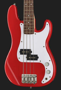 Squier Mini Precision Bass IL Bajo Eléctrico Dakota Red 10