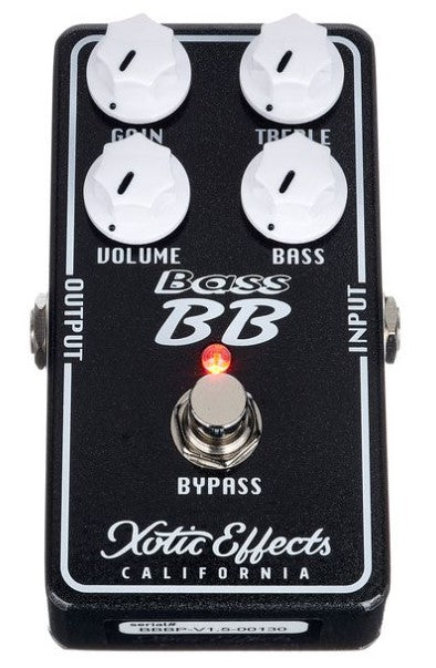 Xotic Bass BB Preamp V1.5 Pedal Bajo 3