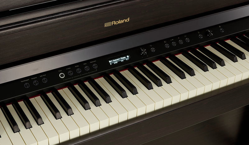 Roland -Pack- HP702 DR Piano Digital Dark Rosewood + Banqueta y Auriculares 5