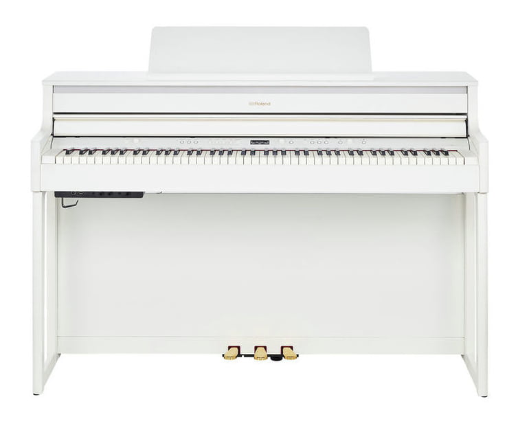 Roland -Pack- HP704 WH Piano Digital Blanco + Banqueta y Auriculares 3