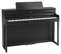 Roland -Pack- HP704 CH Piano Digital Charcoal Black + Banqueta y Auriculares 4