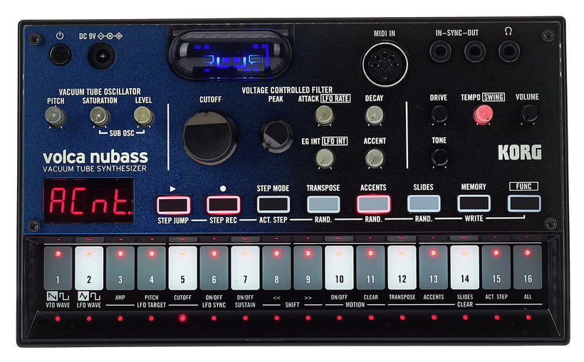 Korg Volca Nubass Sintetizador Bajos 1