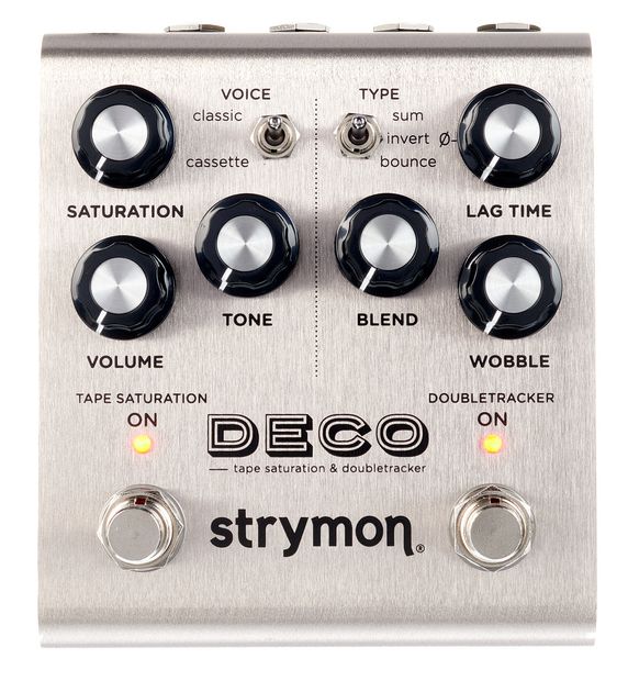 Strymon Deco v2 FSR Tape Saturation Doubletracker Pedal Guitarra 1