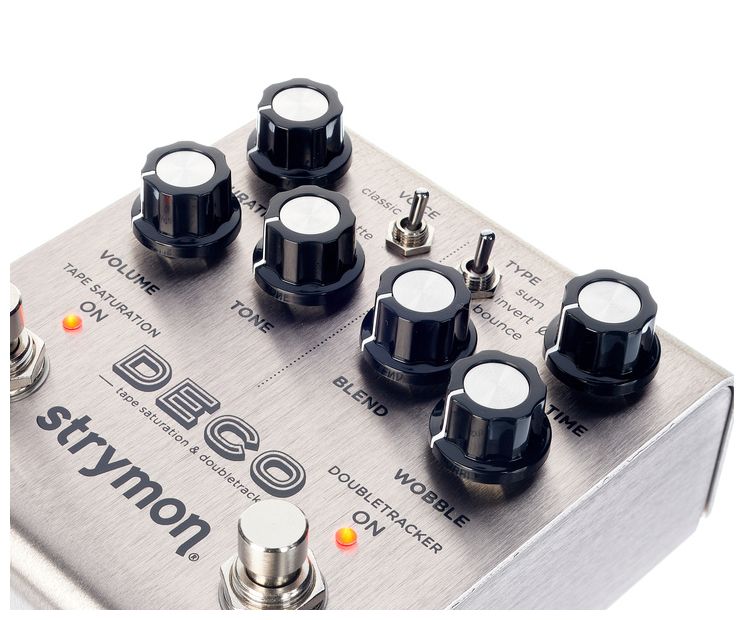 Strymon Deco v2 FSR Tape Saturation Doubletracker Pedal Guitarra 10