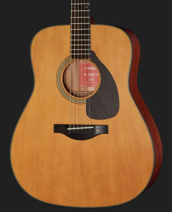 Yamaha FG5 Red Label Guitarra Acústica Dreadnought 14