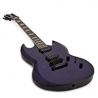 ESP LTD Viper1000QM STPSB Guitarra Eléctrica See Thru Purple Sunburst 4