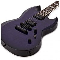 ESP LTD Viper1000QM STPSB Guitarra Eléctrica See Thru Purple Sunburst 5