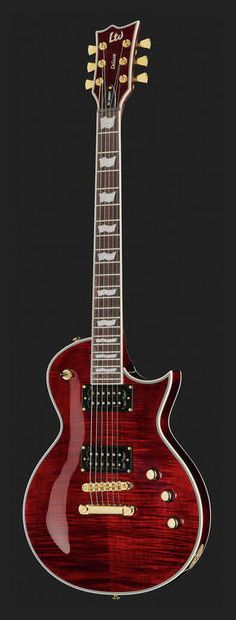 ESP LTD EC1000T CTM STBC Guitarra Eléctrica See Thru Black Cherry 4