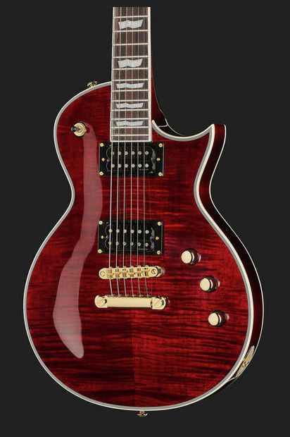 ESP LTD EC1000T CTM STBC Guitarra Eléctrica See Thru Black Cherry 6