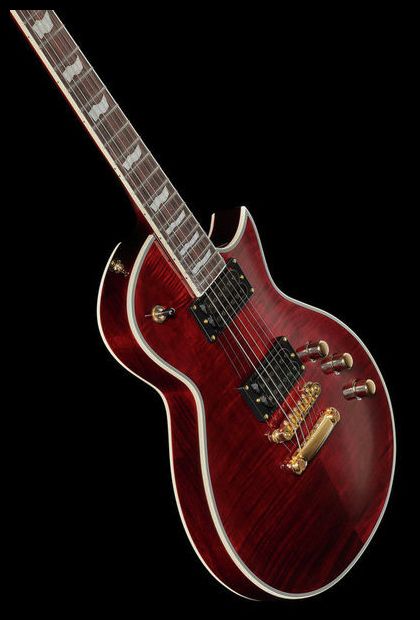 ESP LTD EC1000T CTM STBC Guitarra Eléctrica See Thru Black Cherry 16