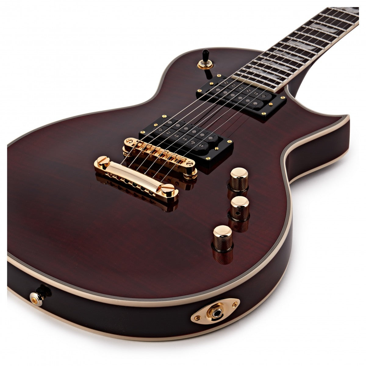 ESP LTD EC1000T CTM STBC Guitarra Eléctrica See Thru Black Cherry 20