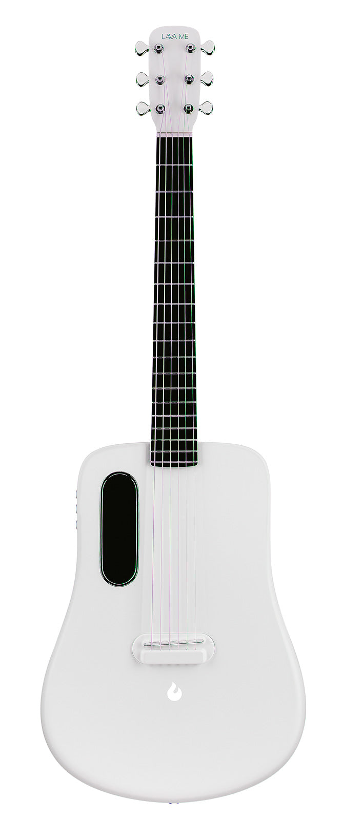 Lava Music ME2 Freebost White Guitarra Electroacústica Blanca. 1