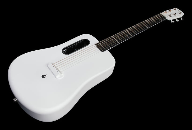 Lava Music ME2 Freebost White Guitarra Electroacústica Blanca. 13