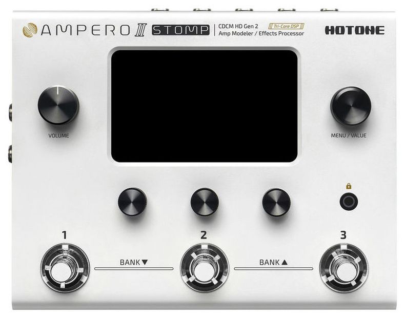 Hotone Ampero II Stomp Pedalera Multiefectos Guitarra 1