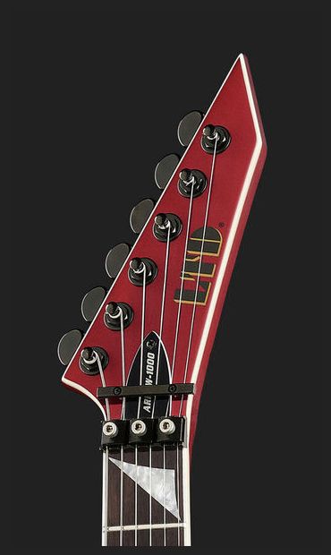 ESP LTD Arrow1000 CARS Guitarra Eléctrica Candy Apple Red Satin 15