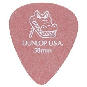 Dunlop 417R058 Gator Grip Púa 0.58mm. Unidad 1