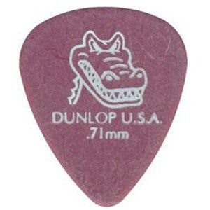 Dunlop 417R71 Gator Grip Púa 0.71mm. Unidad 1