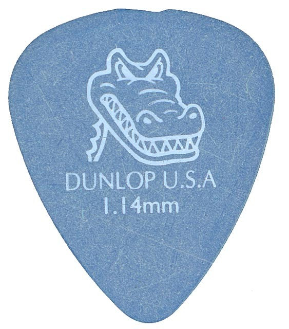 Dunlop 417R114 Gator Grip Púa 1.14mm. Unidad 1