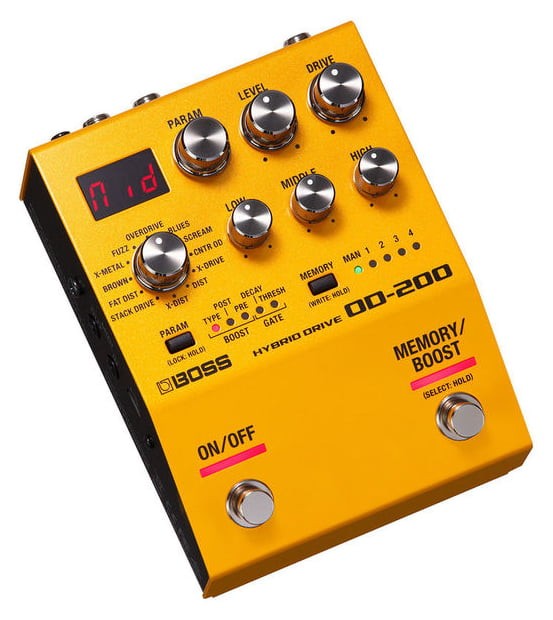 Boss OD200 Hybrid Drive Pedal Overdrive 2