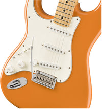 Fender Player Stratocaster LH MN Guitarra Eléctrica Zurdos Capri Orange 4