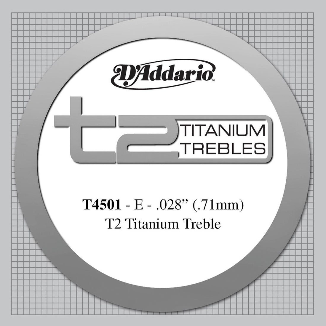 Daddario T4501 1ª Cuerda Titanio Guitarra Española 1