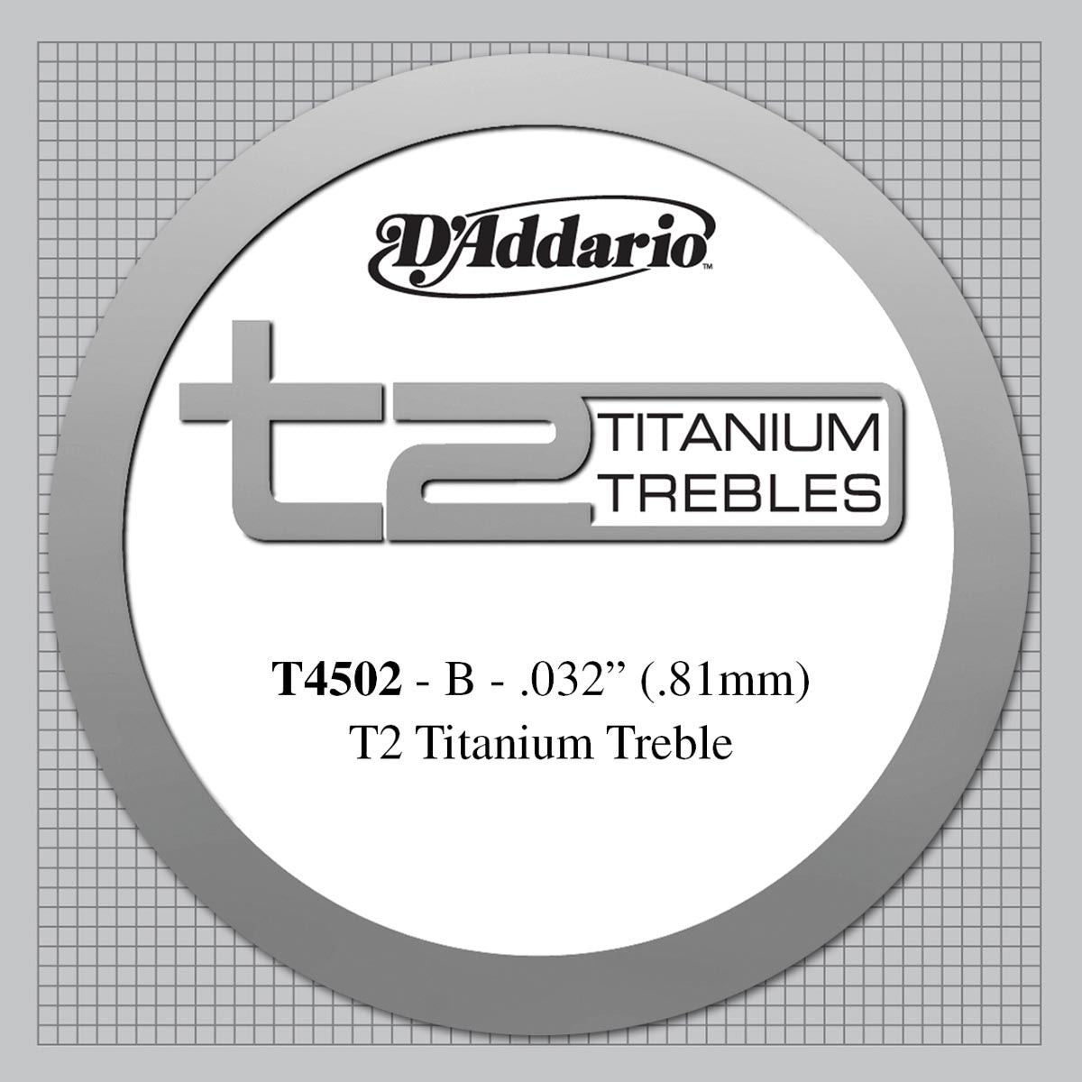 Daddario T4502 2ª Cuerda Titanio Guitarra Española 1