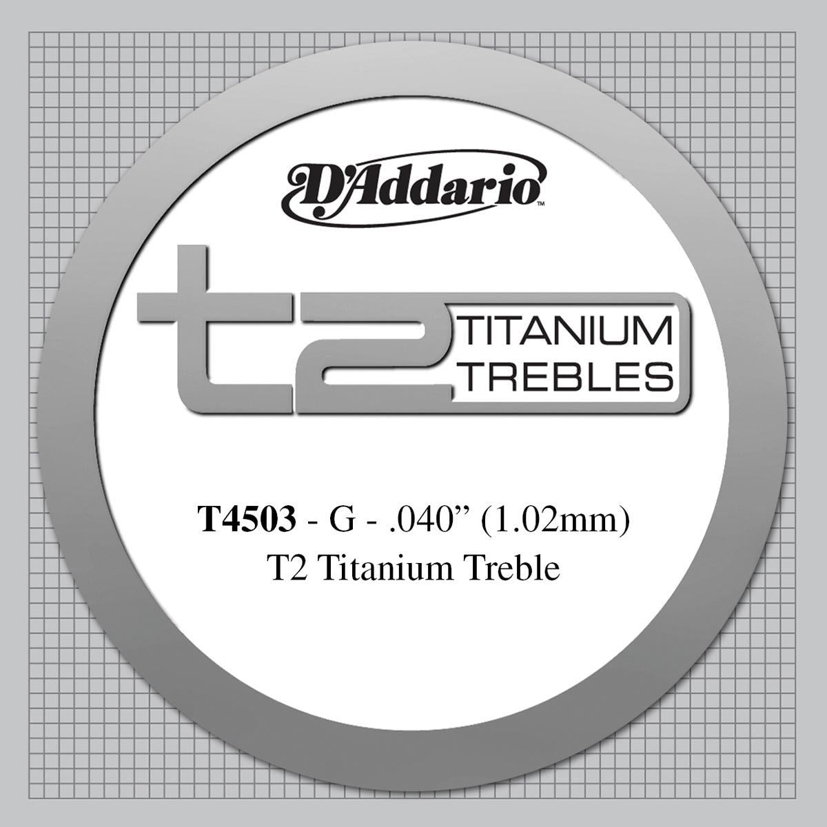 Daddario T4503 3ª Cuerda Titanio Guitarra Española 1