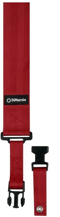 Dimarzio DD2200RD Correa Cliplock Nylon Roja 2