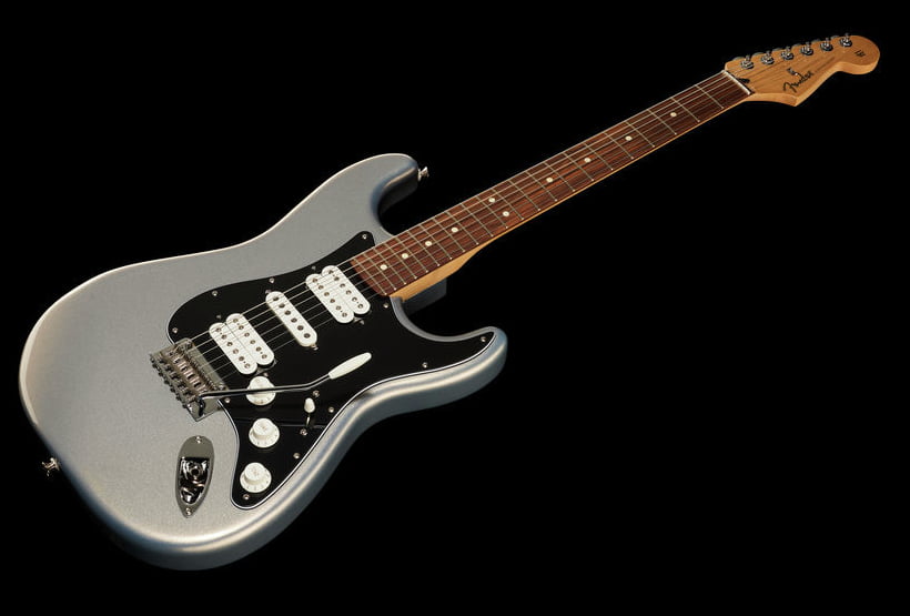 Fender Player Stratocaster HSH PF Guitarra Eléctrica Silver 7